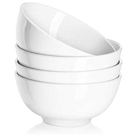 KOOV Porcelain Large Soup Bowl Microwave Safe, 26