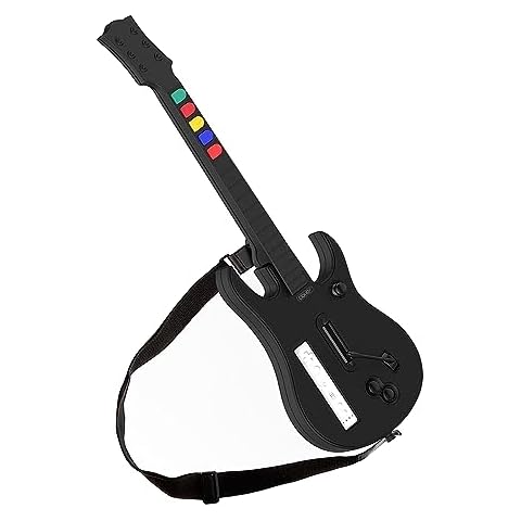 NBCP 2.4G Wireless PC/PS3 Guitar Hero Rock Band Games Guitar Controller for  PC/PS3 Platform 