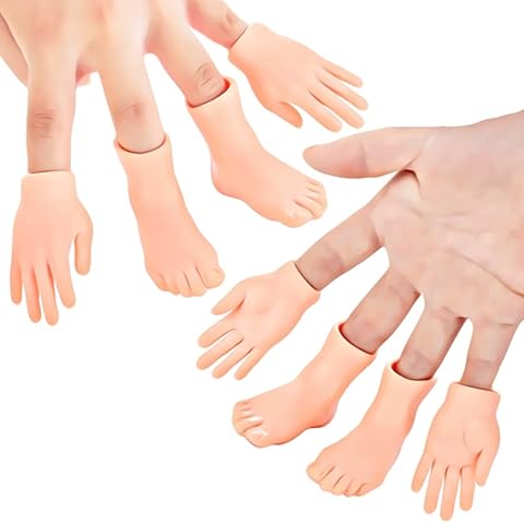 Dr Dingus Tiny Hands (1 Pair) - Original Little Hands - Make Anyone Laugh - TikTok Videos - Family Fun