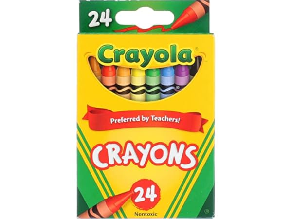 Crayola Classic Color Pack Crayons, 24 Count, (Pack of 4)