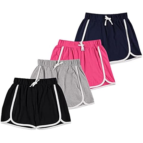 Drawstring Athletic Shorts for Girls