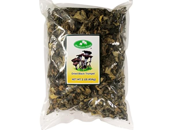 Dried Black Trumpet Mushrooms Thumbnail