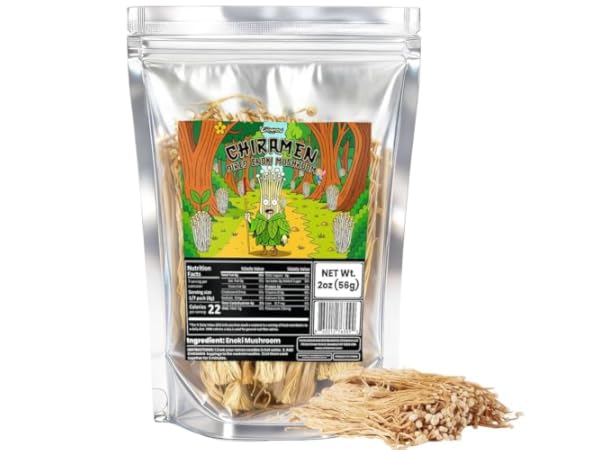 Dried Enokitake Mushrooms Thumbnail