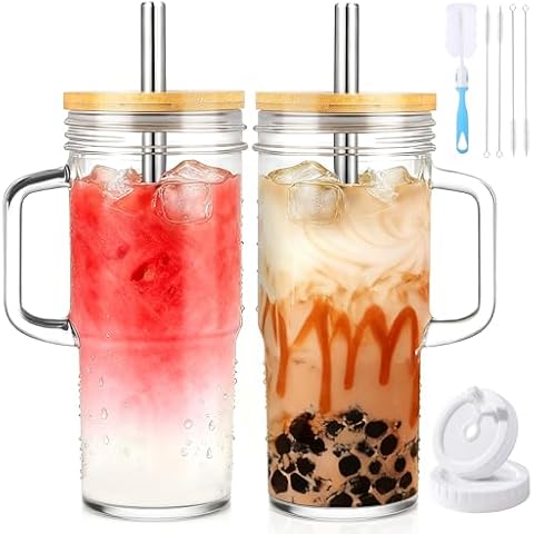 Drinking Jars with Handle