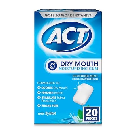 Dry Mouth Moisturizing Gum