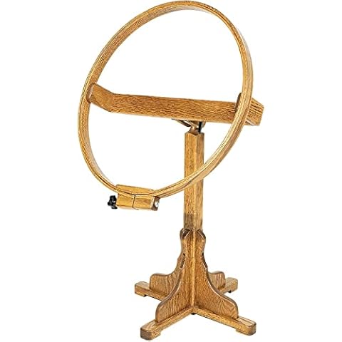  Frank A. Edmunds 12-inch Round Wood Quilt Hoop,5588