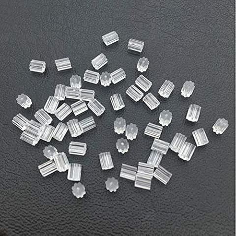 Earring Backs,Rubber Earring Backs for Studs/Droopy Ears,Earring Backs Rubber Plastic Earring Backs Flat Earring Backs Clear Earring Backs Earring