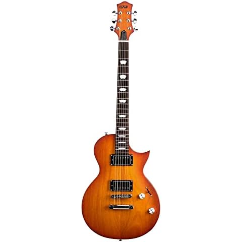 EART Electric Guitar SSS Single Coil Pickups,Solid-Body,Stainless Steel  Frets Right Handed-Rosewood Fingerboard-Red