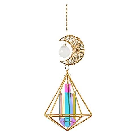 Decision Suncatchers with Crystals Reflect Sunlight & Cast Rainbow  Prisms Everywhere Hanging Crystal Suncatcher for Window Crystal Sun  Catchers Indoor Window Hanging Crystals for Decoration