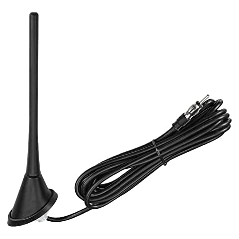 Car Magnet Antenna Universal Magnetic Am Fm Antenna for Radio Car Home 16ft  Long 75Ohm with Magnetic Base Antenna