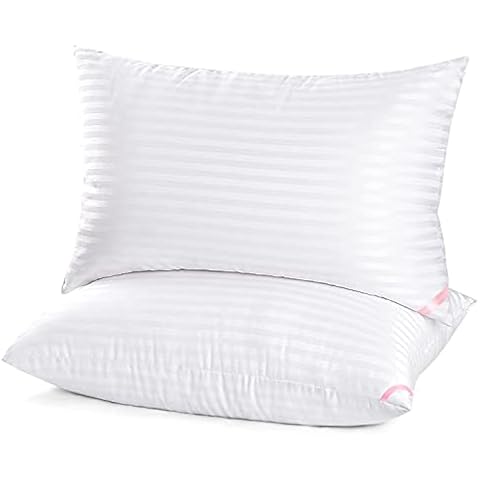 LAVANCE Pillows Queen Size Set of 2 Hotel Collection Pillows 3D