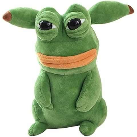 Funny Muscle Frog Plush Toy Stuffed Animal Kawaii Soft Strong Duck Frog  Doll Cute Plushies Christmas Gift Present for Child Kids