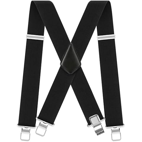 Elastic Suspenders for Men
