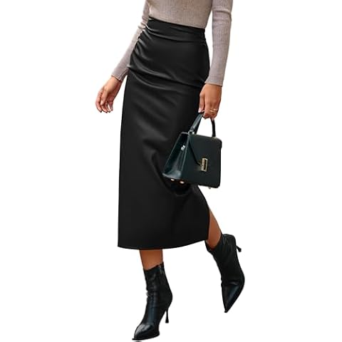 Elastic Waist Pencil Skirts for Women
