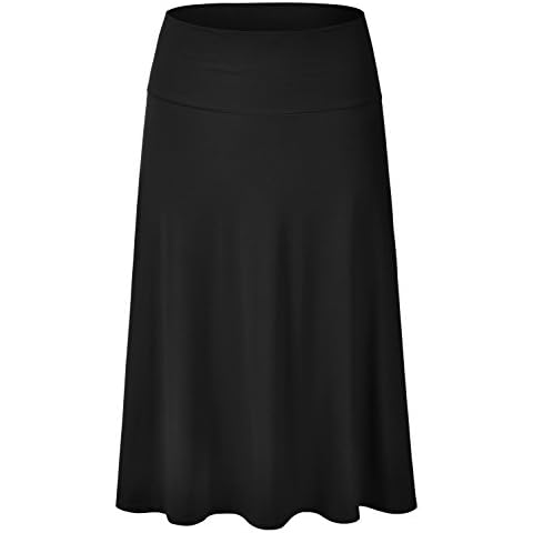 Elastic Waist Skirts for Women
