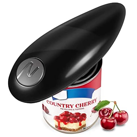 CO1100-R Kitchen Mama Electric Can Opener: Open Your Cans with A