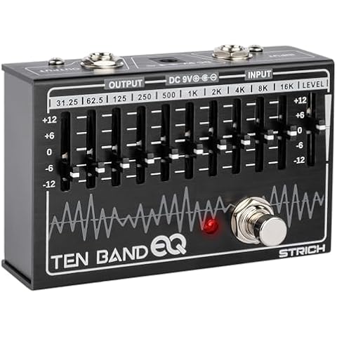 Electric Guitar Equalization Effects