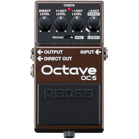 Electric Guitar Pitch & Octave Effects