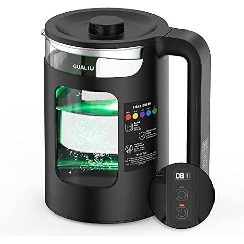 Electric Kettle, ASCOT Stainless Steel Electric Tea Kettle, 1.7QT, 1500W,  BPA-Free, Cordless, Automatic Shutoff, Fast Boiling Water Heater (Matte