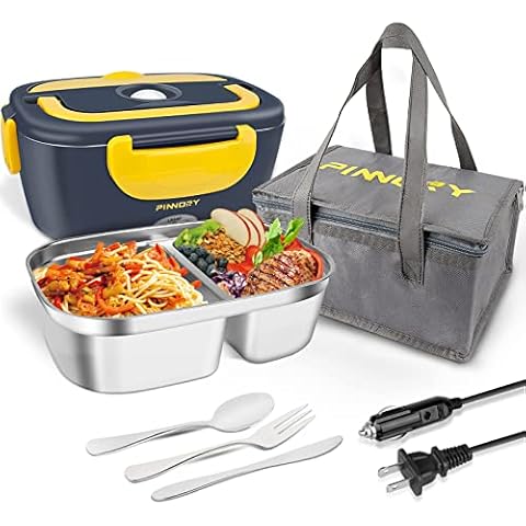 FORABEST Electric Lunch Box - Fast 60W Food Heater 3-In-1 Portable Food  Warmer Lunch Box for Car & H…See more FORABEST Electric Lunch Box - Fast  60W