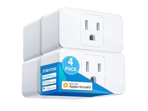 SwitchBot Smart Plug Mini HomeKit Enable, Smart Wi-Fi(2.4G Only) and Bluetooth  Outlet, 15A, 2 Pack 