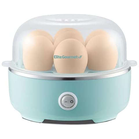 Brentwood TS-1045W Electric Egg Cooker with Auto Shutoff (White)