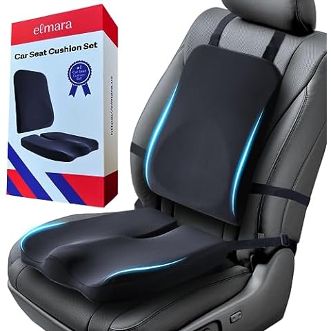 Dreamer Car Wedge Seat Cushion for Car Seat Driver/Passenger- Car