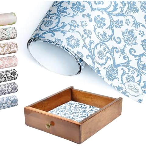 Merriton Scented Drawer Liners, Fresh Scent Paper Liners for Cabinet Drawers, Dresser Shelf, Linen Closet, Perfect for