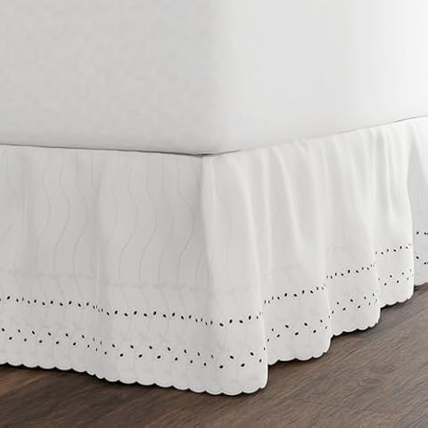 Embroidered Bed Skirts