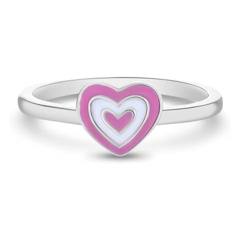 Enamel Rings for Girls
