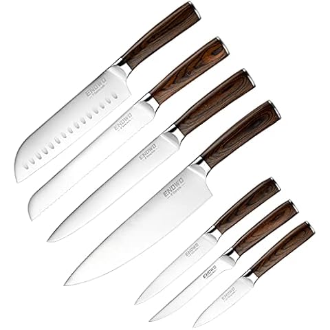 Slitzer 5-piece Hollow Handle Stainless-Steel Kitchen Cutlery Set, Refined German  Kitchen Knives 