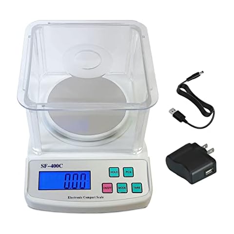 Gram Scale 0.01g Accuracy Electronic Balance Digital Scale Lab USB Scale  SF-460