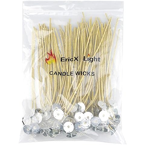Hemp Candle Wicks 150 PCS 8 inch 2.5mm Beeswax Candle Wicks Thick Candle  Wicks Hemp Wicks Edible Candle Wick Butter Candle Making Wicks