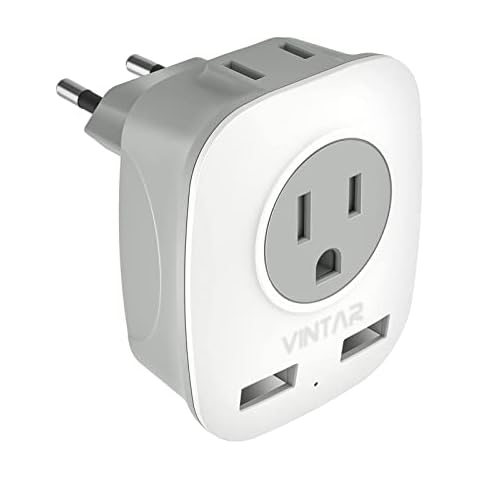 BN-LINK Multi Plug Outlet Extender W/ 2 USB A 1 USB C(5V,2.4A) Wall Plug  Adapter