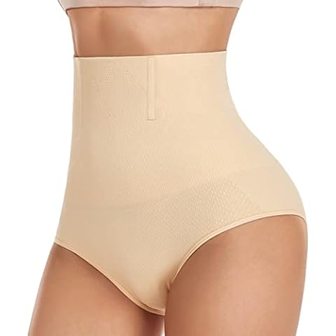  BRABIC Long Sleeve Bodysuit For Women Tummy Control  Shapewear Seamless Round Neck Body Shaper Top
