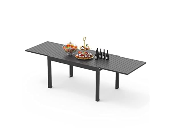 The 10 Best Expandable Outdoor Dining Tables Of 2024 Reviews   31gJ9GjviCL.  CR0,0,600,450 