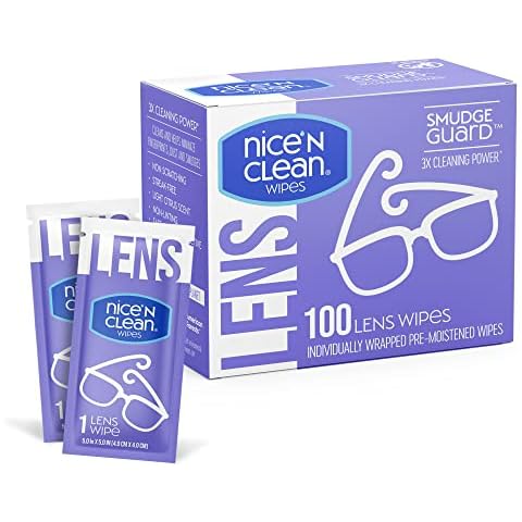 150 Count Lens Wipes for Eyeglasses, Eyeglass Lens Cleaning Wipes