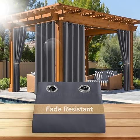 Fade Resistant Outdoor Curtains