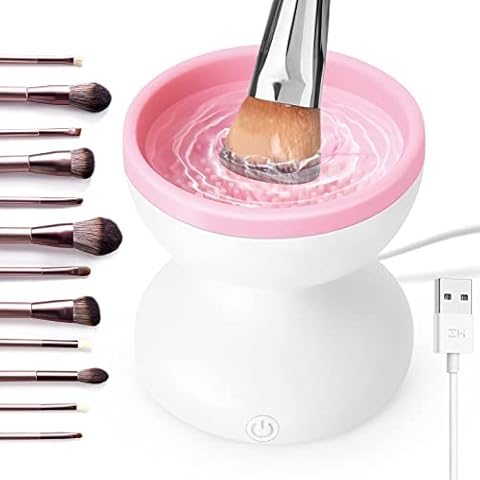 NICARE Premium Makeup Brush Cleaner and Dryer Super-Fast Electric Brush  Cleaner Machine Automatic Brush Cleaner