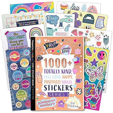  Fashion Angels Fashion Sticker Book - Includes 1000+ Stickers  and 5 Sticker Collector Pages - Design Outfits, Accessorize Notebooks and  Get Inspired - Ages 8 and Up : Toys & Games