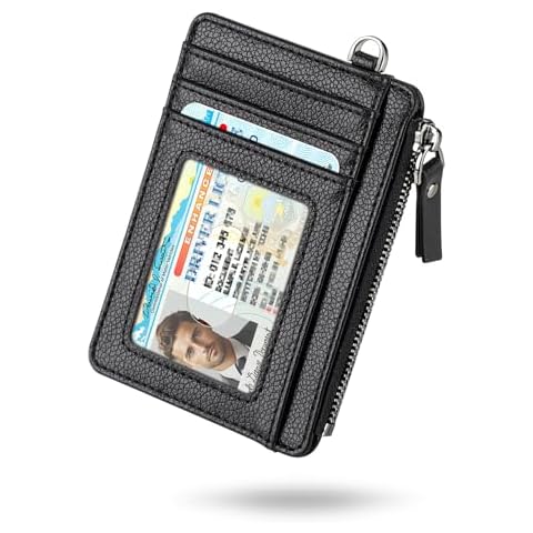 Faux Leather Card Cases for Women