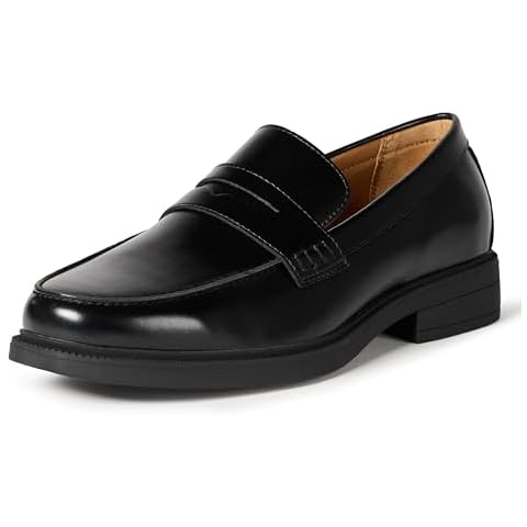 Faux Leather Loafers for Men