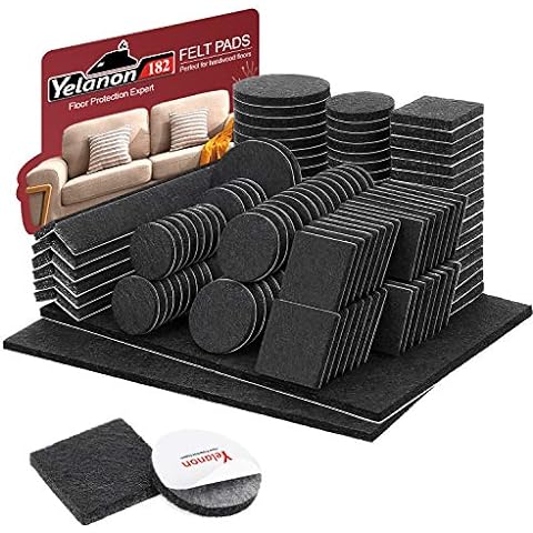 Slipstick GorillaPads 2.5 in. 3 Layer Pucture Proof Furniture Gripper Pads (16-Pack), Brown