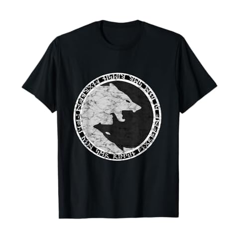 Fenrir The Norse Wolf Shirts thumbnail