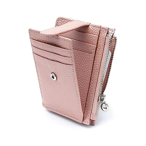 Arrizo Women's Credit Card Wallet Slim Long Card Wallet Holder with Zipper Pocket for Cash, Coin, Receipt, ID Card