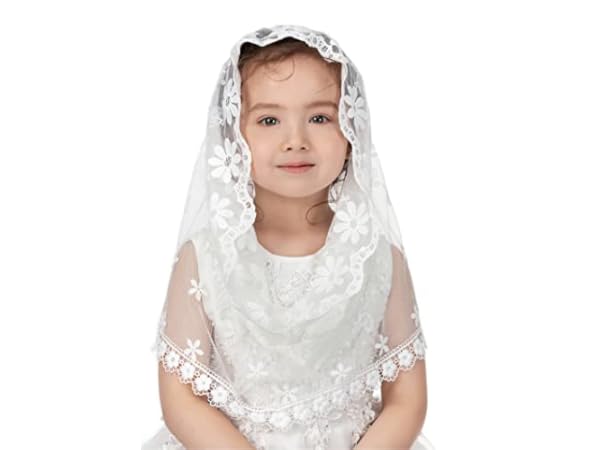 First Communion Veils for Girls Thumbnail