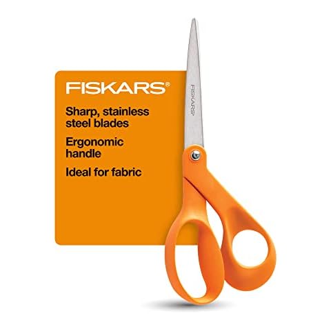 Scissors, 8 Inch Multipurpose Scissors Bulk 3-Pack, Ultra Sharp Blade  Shears, Comfort-Grip Handles, Sturdy Sharp Scissors for Office Home School  Sewing Fabric Craft Supplies, Right/Left Handed, 21 x 8 x 2 cm