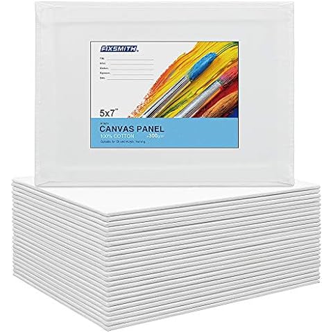  CONDA Artist Canvases for Painting 8 x 8 inch, 12 Pack, Primed,  100% Cotton, Canvas Panels, Artist Quality Acid Free Canvas Board for  Painting & Oil : Arts, Crafts & Sewing