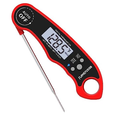 Meat Thermometer, SOQOOL Fast Precise Instant Food Thermometer, 2 Pack  Waterproo 