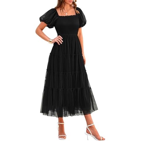 Flared Sleeve Formal Dresses